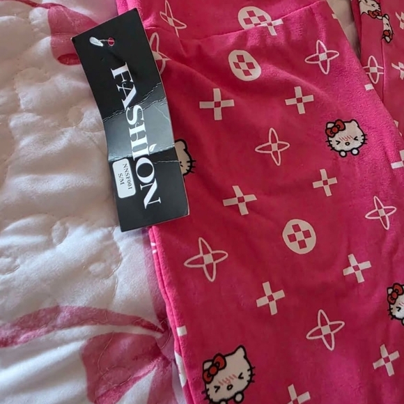 Pink Hello Kitty Flared Pants - Picture 2 of 2